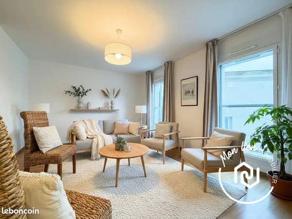 Appartement 2 pièces 49 m²