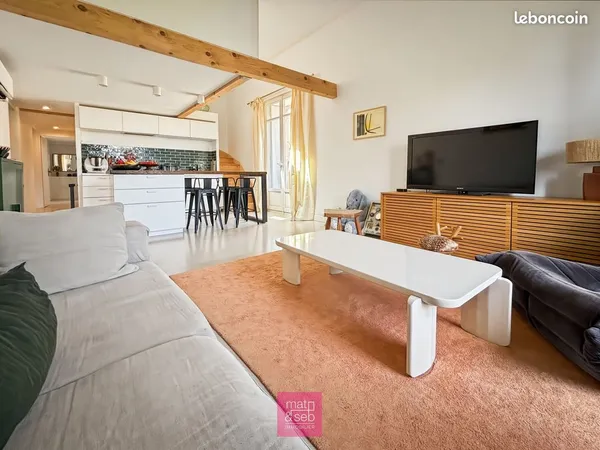 Duplex 4 pièces 100 m²