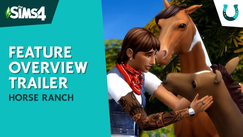 Les Sims 4 Horse Ranch : élever et concourir avec des chevaux