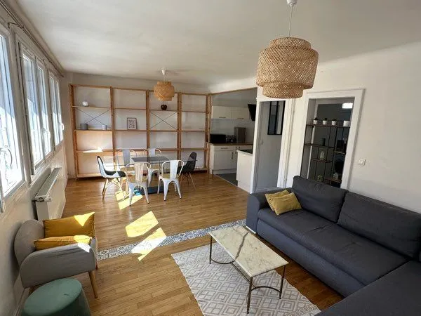 Appartement meublé T2bis 60m2 hyper centre au calme