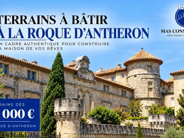 Terrain 627 m² La Roque D Antheron