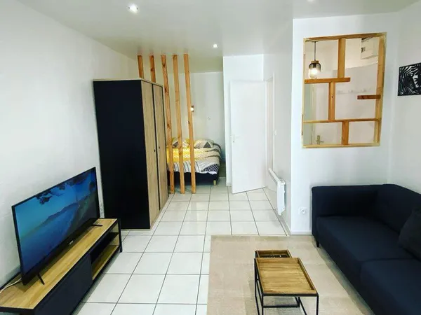 Studio meublé 27m2 + terrasse 17m2