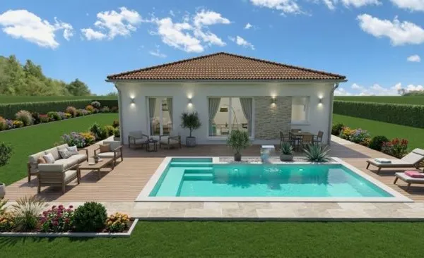 Maison de 86m² avec garage à Pontenx les forg...