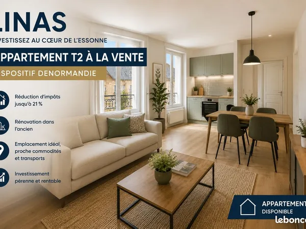 Appartement T2 — éligible Denormandie