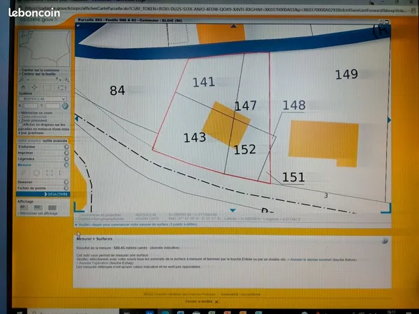 Terrain constructible