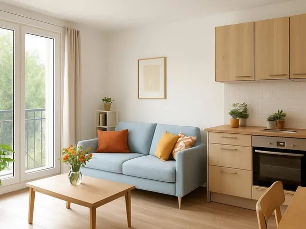 Appartement 2 pièces 45 m²