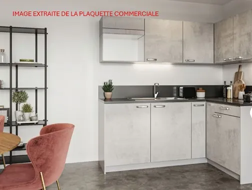 Studio 1 pièce 34 m²