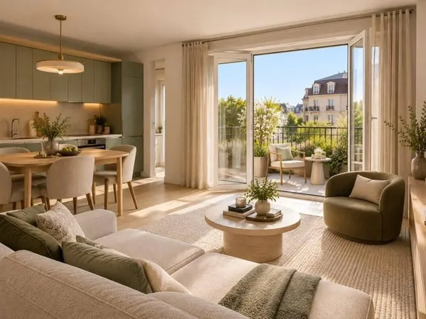 Appartement 3 pièces 64 m²