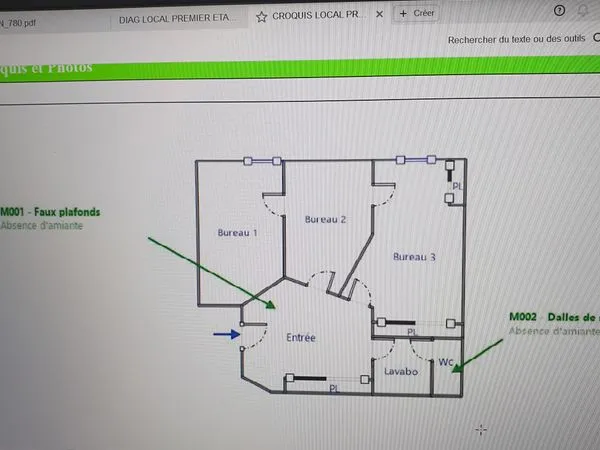 À louer - Bureaux professionnels - Meyzieu (69330) - 65 m² - Immeuble PMR