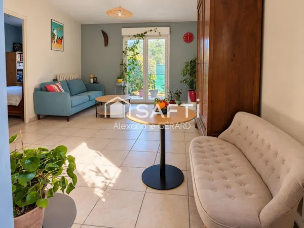 T2 avec jardin privatif