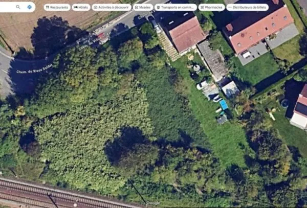 Terrain 1821 m²