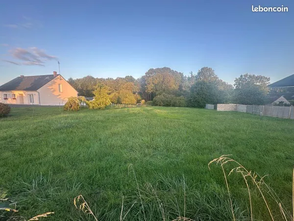 Terrain constructible de 650 m2