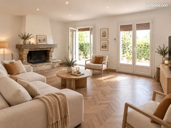 Location maison 5 chambres 150m² avec jardin