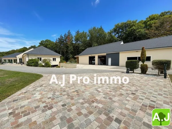 Maison plain pied 4 chambres sur sous sol total