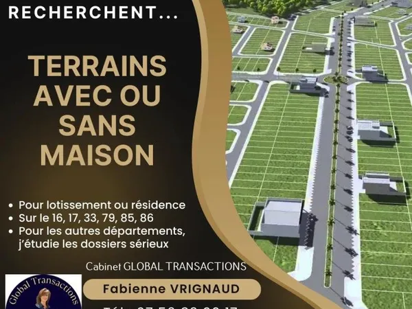 Terrain en individuel 3000 m²