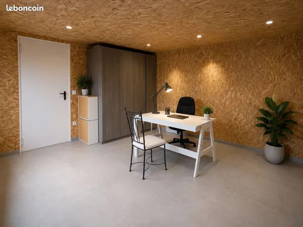 Loue bureau avec entrepôt de stockage