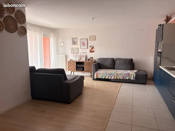 Appartement T4 84m2 avec jardin privatif
