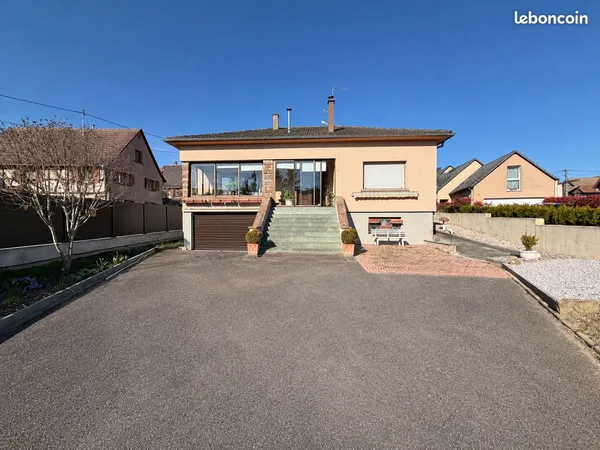 Maison 114 m² avec sous-sol complet et combles aménageables