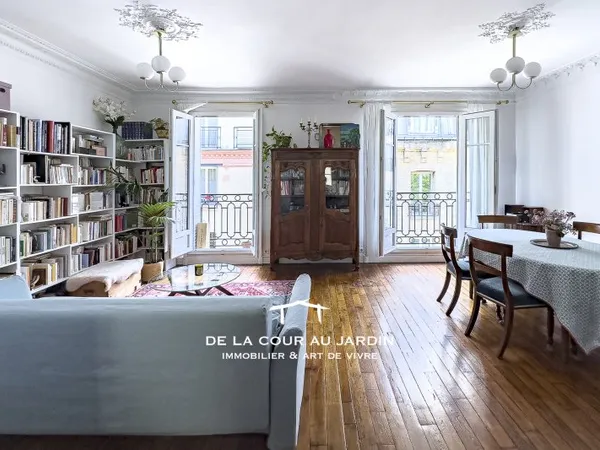 Vends appartement familial 4 pièces 3 chambres, 89m2 rénovés, Paris 15ème