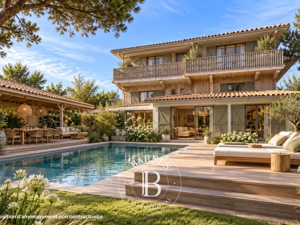 ENSEMBLE IMMOBILIER AVEC PISCINE CAP FERRET CENTRE