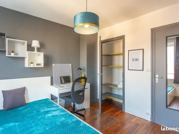 Chambre 1 pièce 10 m²