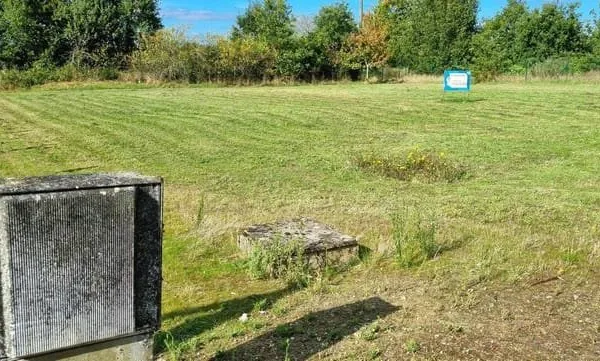 Terrain constructible 1198 m²