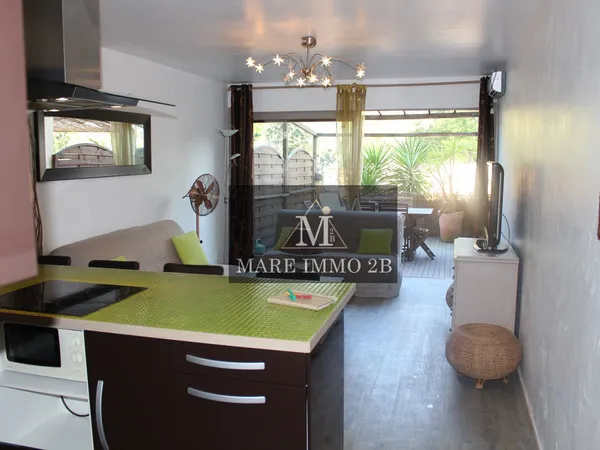 studio bis avec terrasse et parking en centre ville
