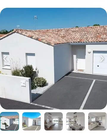 Maison individuelle vente gérée par vendeur pro