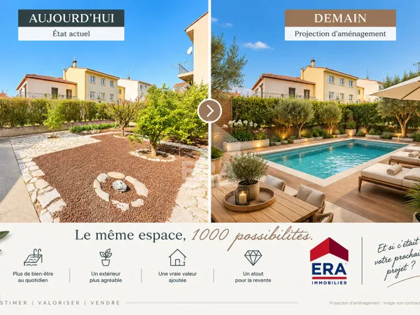 Perpignan 'Le Clos Banet' : Maison 3 faces 8 pièces avec T2 indépendant, jardin et garage à vendre