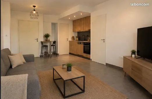 Appartement T2 43m2 avec jardin privatif + terrasse + garage - Aix en Provence