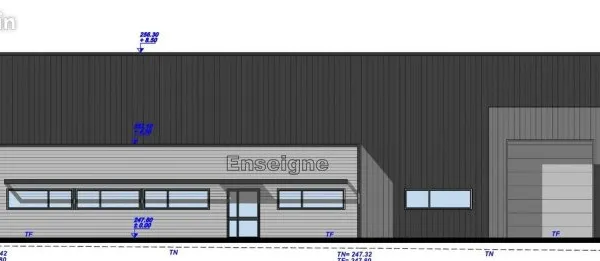 Local 640 m² Saint-Avold