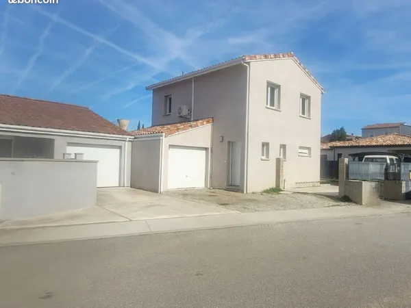 Maison récente 96 m² - 3 chambres - Terrain 336 m² - Quartier calme