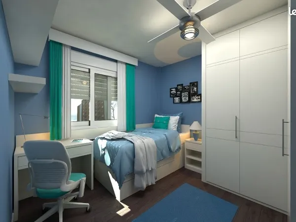 Chambre meublée avec salle d'eau privative - Roubaix (Quartier de l'Épeule)