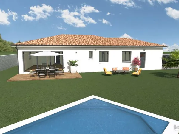 Derniere opprtunite lasserre terrain de 844 m2 +villa 100 m2 t4