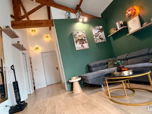 Appartement P3 meublé avec très grande terrasse de 100m2