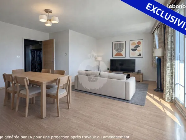 Appartement 4 pièces 75 m²