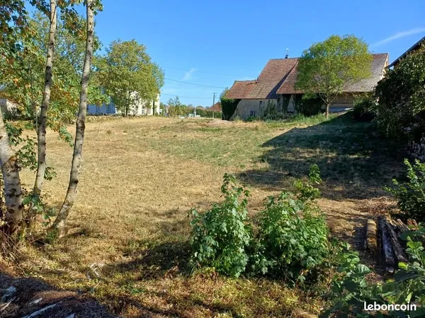 Vente d'un terrain constructible