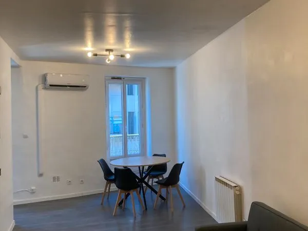 T2 meublé 40 m2- Balcon & Clim