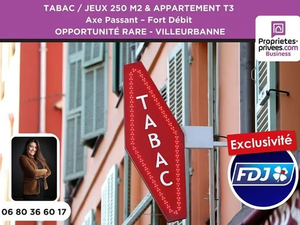 Commerce 3 pièces 250 m²