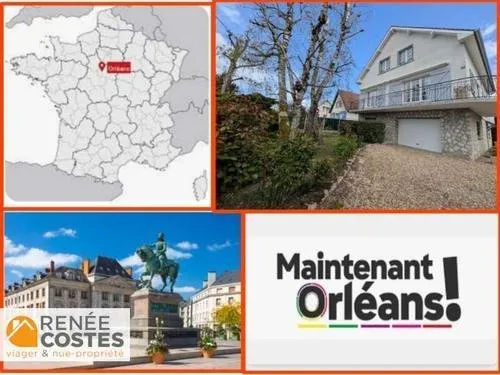 Viager occupé - F77-H78 ans - ORLEANS (45000)