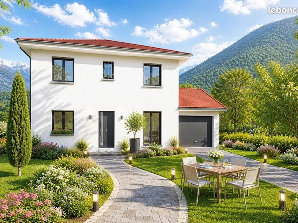 Projet de construction d'une maison 97 m² avec terrain à MURIANETTE (38)