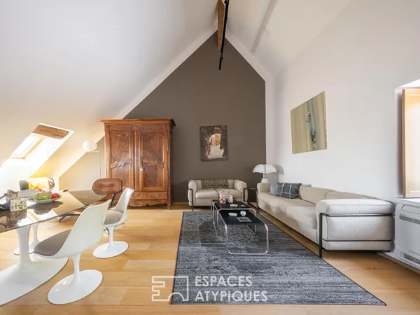 Pied à terre avec vue sur les toits