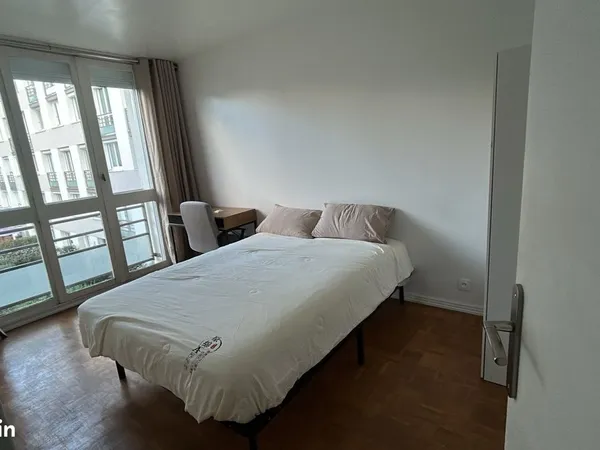 Chambre en colocation moderne - Tout confort et équipée à neuf