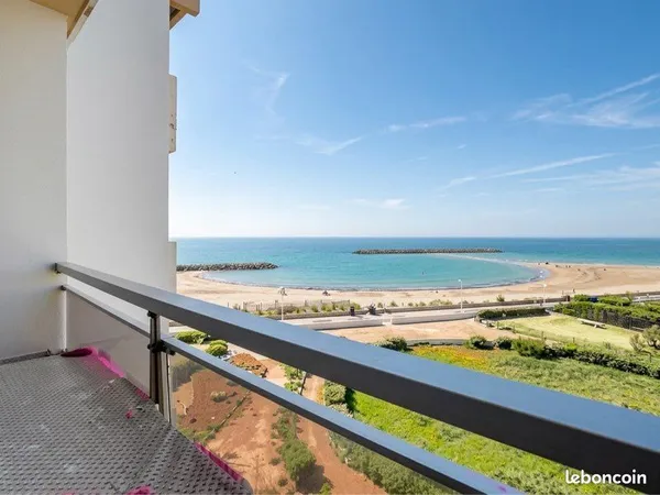 À vendre T2 vue mer 51 m2 PALAVAS LES FLOTS