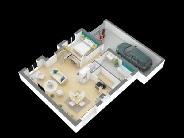 Maison neuve 5 pièces 102 m²