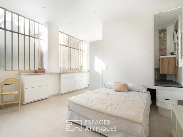 Vends studio - 45.05 m² - 2 pièces, 1 chambre - Paris