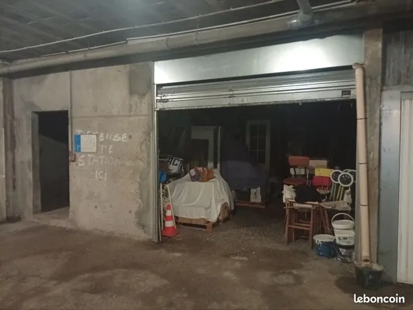 Garage 26m2 sécurisé