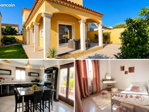 Villa familiale 136 m² - DPE B - Panneaux solaires - Calme