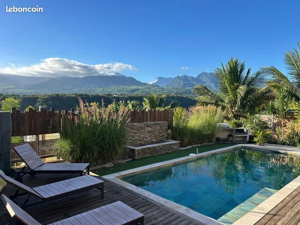 Ensemble immobilier de standing 6 chambres et piscine avec vue exceptionnelle