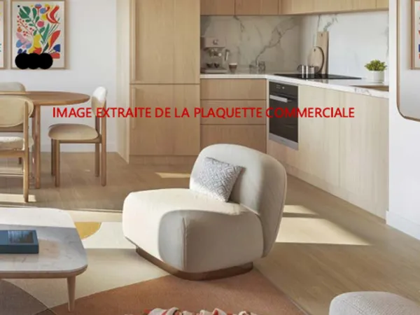 Appartement 2 pièces 39 m²